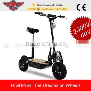 2015 2000W 60V Best 2 Wheel Electric Scooter for Adults (HP107E-C)
