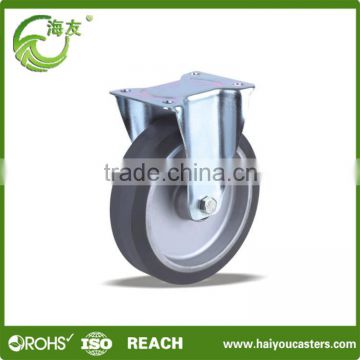 Rubber Medium Heavy Duty Brake Caster Wheels