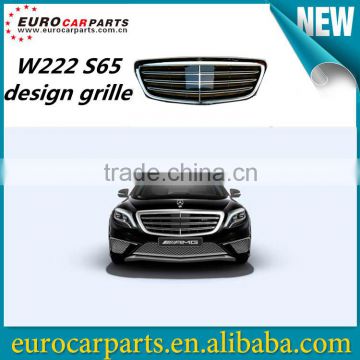 Newly arrival W222 S65 design grille w222 s65 style grills for S-CLASS w222 2015~