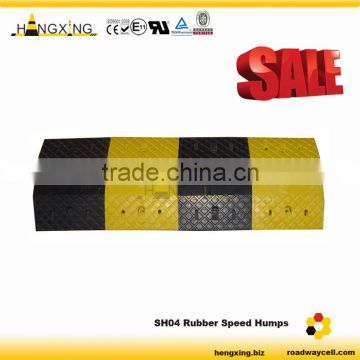 HX-SH04 1 meter rubber speed hump/rubber speed hump for garage