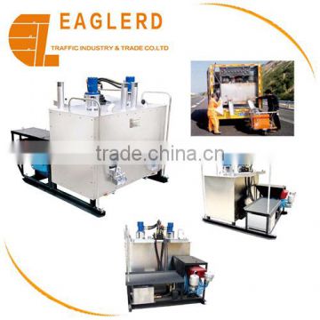 Hydraulic double-cylinder Thermoplastic paint melting machine