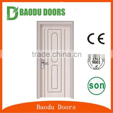 cheap mdf pvc door china interior wooden