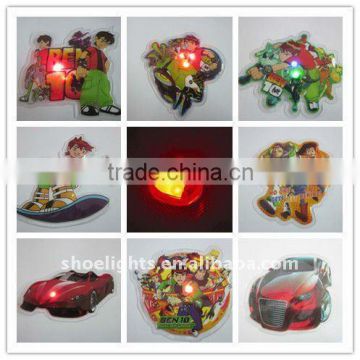 pvc led patch for clothing/bag YX-8711