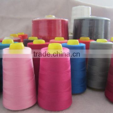 dyed Yarn ,100% Polyester Yarn,Spun ,20S/2
