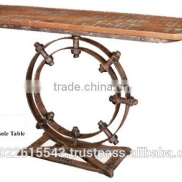 Industrial furniture Console Table , French console table decor