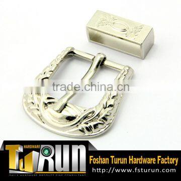 High quality custom metal silver belt buckle