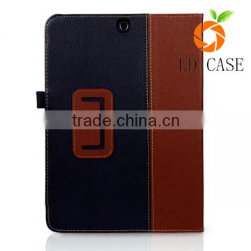 High quality flip PU leather tablet leather case for samsung galaxy Tabelt