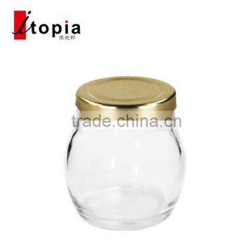 2014 Top sale new glass jam jar with lid wholesale