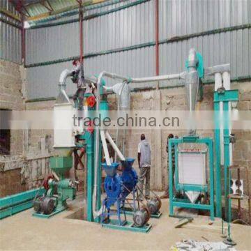 Small Maize Milling Machine From 5-30t Per Day