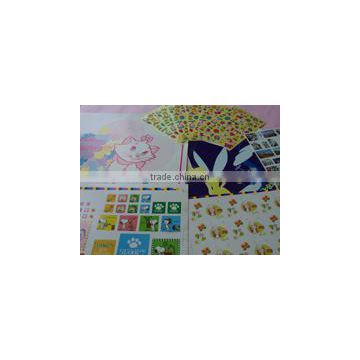 2013 New Design Cartoon puffy& All kinds of material stickers