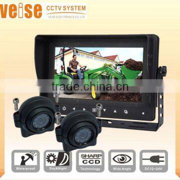 7 inch waterproof video monitors for Farm equipment