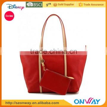 Factory Directly Luxury Shopping Bag Tote Bag with Golden Pendant