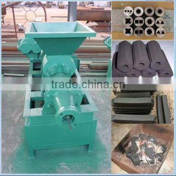 wood charcoal briquette bar extruder machine