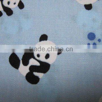 Cute Panda Cotton Printed Cotton Cloth