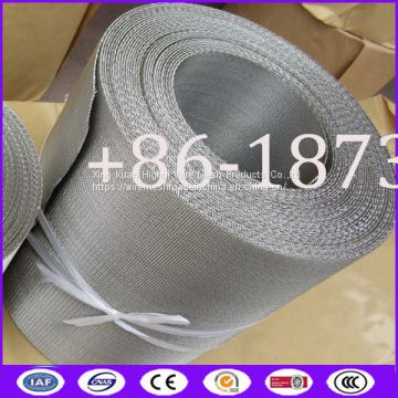 24x152mesh 97mm width x 10m length reverse dutch weave filter screen belt