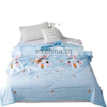 High Quality Summer Quilt European Summer Quilt Print Air Conditioning Quilt