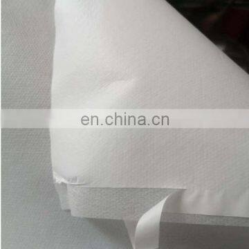 SS Nonwoven Fabric Bonded  PE Film Disposable PPE Protective Coveralls