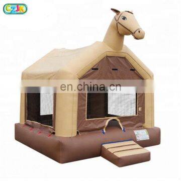 horse jumper inflatable bouncer jumping bouncy castle bounce house
