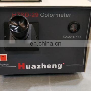 Best price HZSD-29 Precise ASTM D1500 Digital oil Colorimeter for Oil Color Analysis