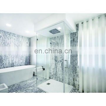 12mm thick tempered toughening glass plant for frameless bathroom shower wall doors partition panels cost per square foot