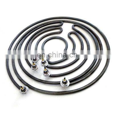 High temperature 800 Celsius Degree Fully Annealed heating air Swaged Tubular Heaters