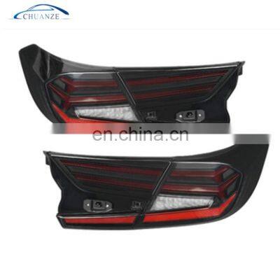 Goodmolds wholesales new design rear lamp full led tail light 2018 2019 For Honda Accord