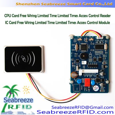 CPU Card Free Wiring Limited Time Limited Times Access Control Reader, IC Card Free Wiring Limited Time Limited Times Access Control Module