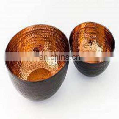 copper shiny handmade bowl