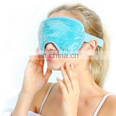 Custom Reusable Eyepads Gel Bead Eyepatch Cold Pads Large Patch Eyemask Cooling Eye Mask