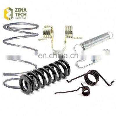 Industrial Custom Springs Steel Round Wire Form Spring Clips For Mechanical Hole Shaft