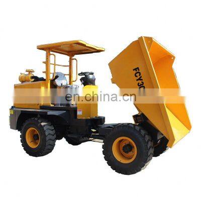 FCY30 4X4 mini tracked dumper Off-road Site Wheel Dumper