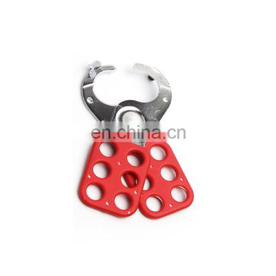 Safety 38mm Lock Shackle Industrial Security Steel Lockout Hasp