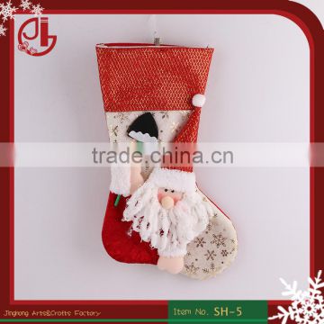 Father XMAS Wholesale Bulk Custom Promotional Christmas Stocking Suppliers
