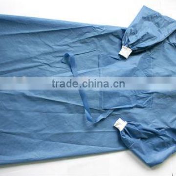 Disposable surgical gown/medical nonwoven surgical gown