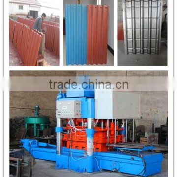 Large automatic color cement roof tile forming machines