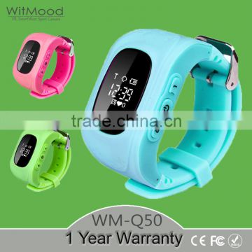 witmood 2016 Q50 kids pedometer watch,smart watch for kids with gps and phone,kids slap watch