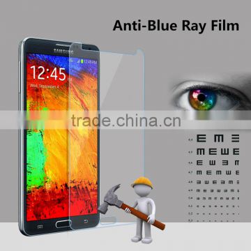 Factory price nano anti explosive anti blue ray screen cover guard for Samsung Galaxy note3