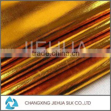 High quality living in home hot stamping fabric for bed sheet material