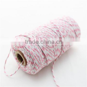 2015 Coloured new fashion baker twine scrapbooking twine fabric gift wrap natural twine string