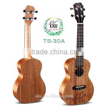 TS30A China 23'' concert wholesale ukulele China ukulele with ukulele parts
