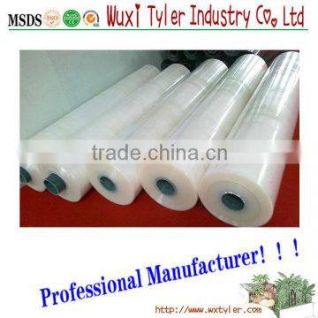 Printed protection film for floor and carpet