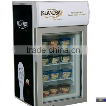countertop ice cream display freezer JGA-SC42F