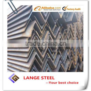 Q235 angle steel hot rolled equal/unequal angle bar steel rebar mill