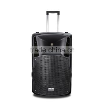 ABS SPEAKER trolley speaker big power outdoor loud portable with nice sound/fm radio speakers