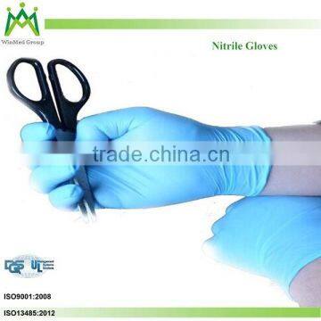 disposable long nitrile gloves