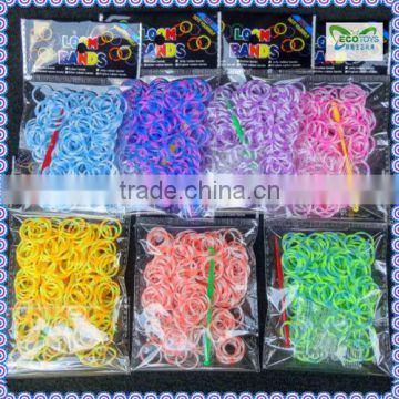 Wholesale Price Colorful Rubber Bands Bags Various Rubber Bracelets