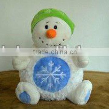Stuffed plush snowman toys for kids