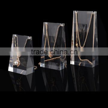 custom acrylic jewely display stand for necklaces