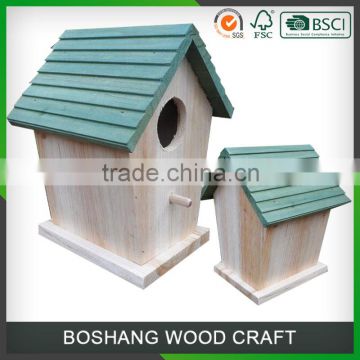 Discount Outdoor Slolid Wooden Bird House