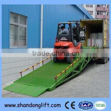 mobile hydraulic ramp lift with CE